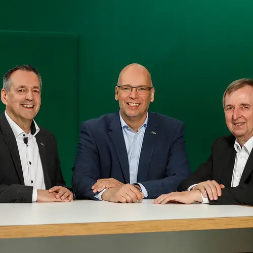 Die NORDWEST-Vorstände Michael Rolf, Thorsten Sega und Jörg Simon