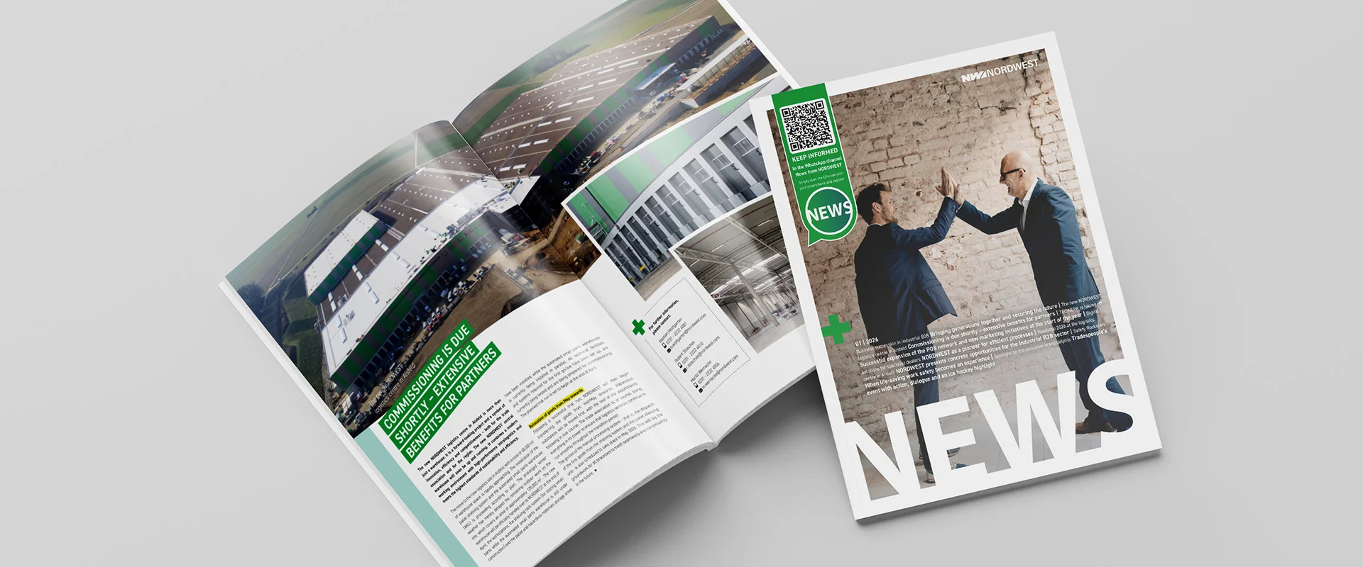 Cover image of issue 01/2026 of the joint publication NEWS
