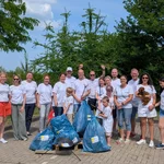 Die Mitarbeiter von NORDWEST und deren Familien, die beim Help Day 2025 geholfen haben.