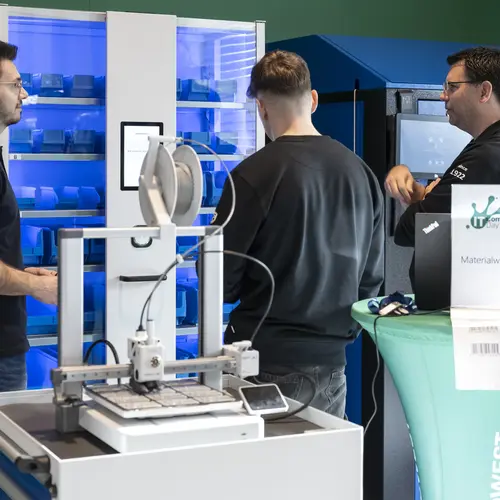 Auch die angebotenen Themeninseln von NORDWEST waren gut frequentiert. 