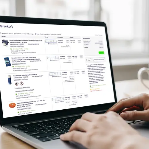 TECWERK wird von den NORDWEST-Fachhandelspartnern auch im Onlinevertrieb verkauft.