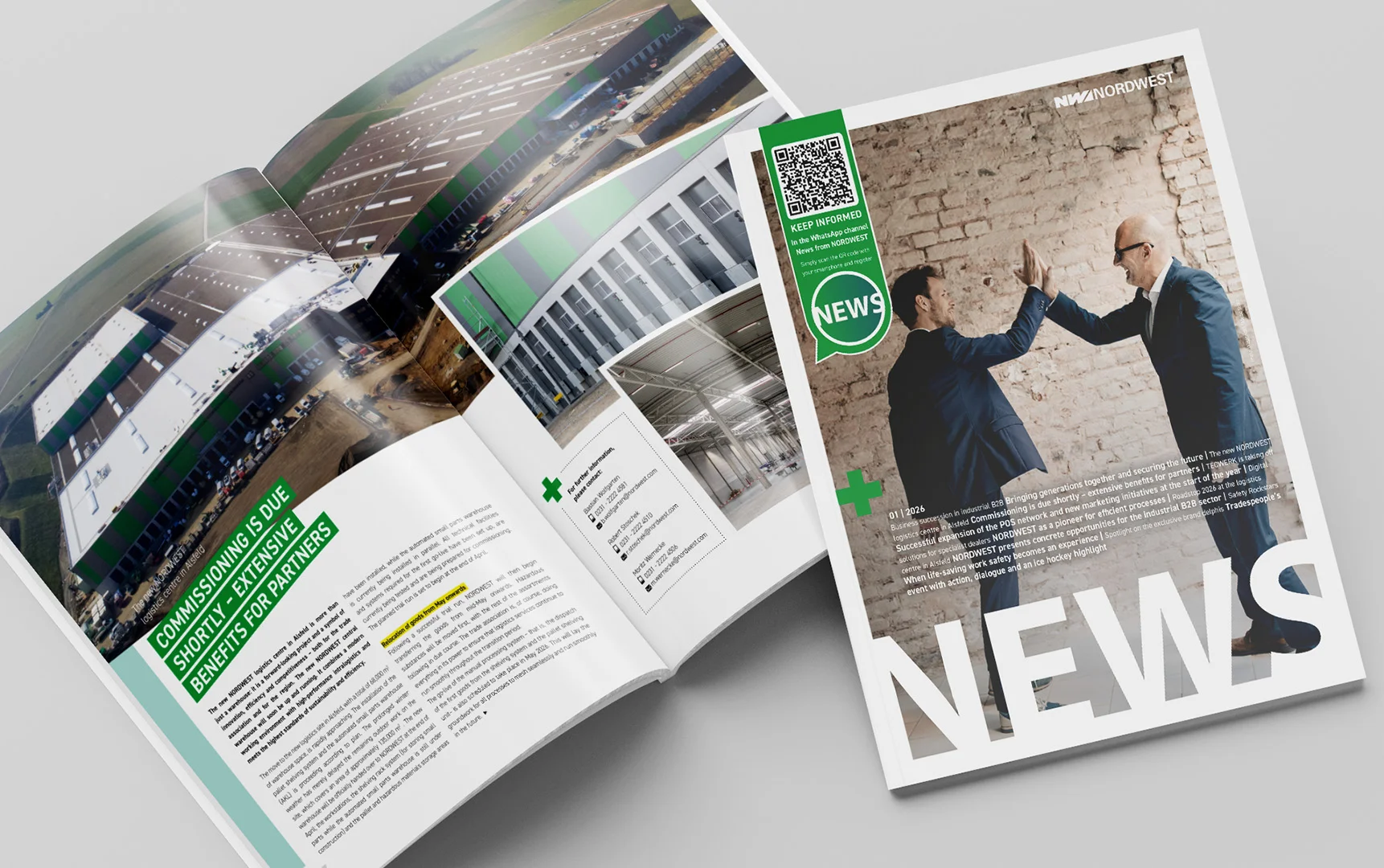 Cover image of issue 01/2026 of the joint publication NEWS