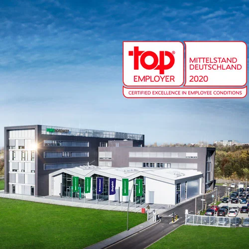 NORDWEST TOP Employer Auszeichnung 2020