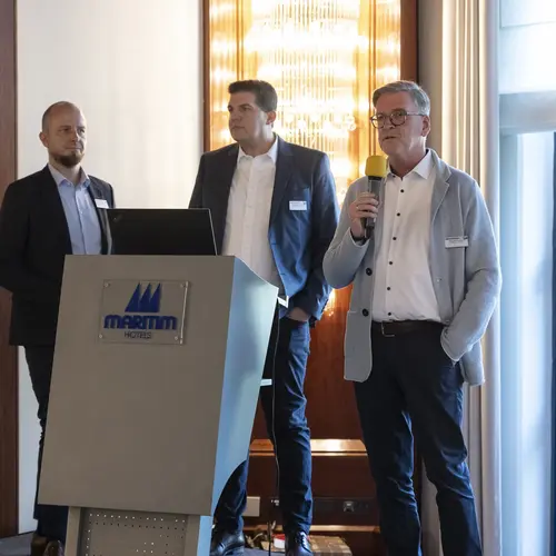 Dirk Held, Christopher Rüther und Claudio Kemper von NORDWEST