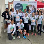 Das Laufteam der NORDWEST Handel AG beim Sparkassen-Phoenix-Halbmarathon. 