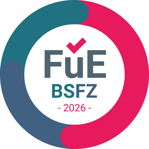 Siegel der Bescheinigungsstelle Forschungszulage (BSFZ) für Forschungs- und Entwicklungsvorhaben 