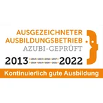 Siegel Ausgezeichneter Ausbildungsbetrieb 2022