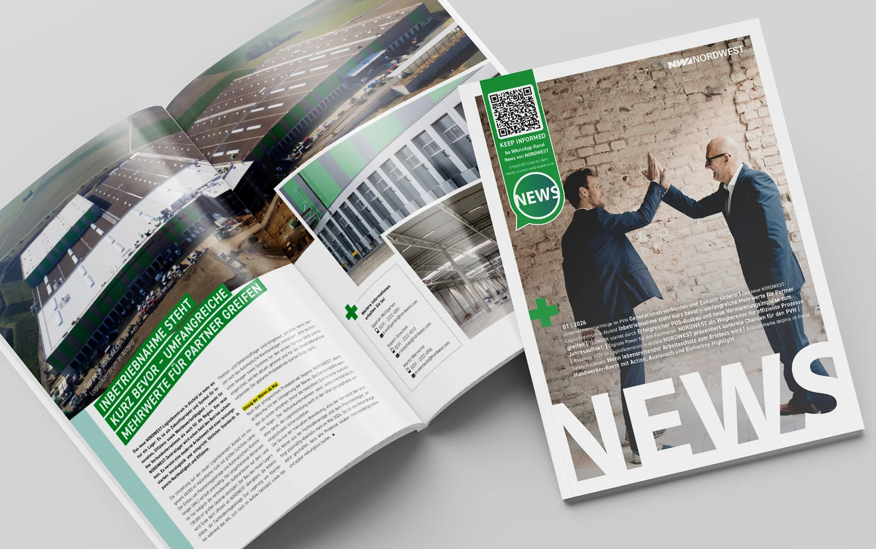 Ausgabe 01/2026 des Verbundmagazins NEWS