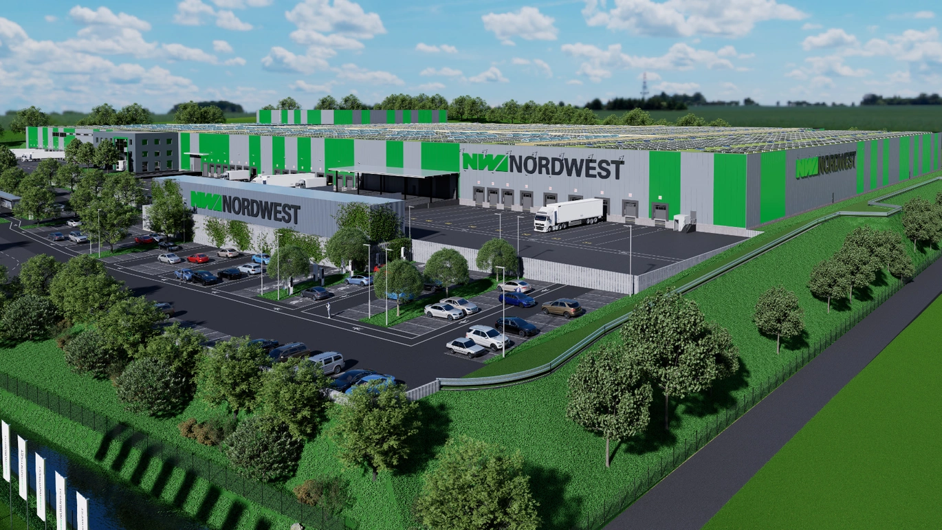 The NORDWEST central warehouse offers many advantages.